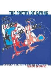 Tapa de The Poetry of Saying