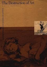 Tapa de The destruction of art