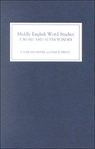 Tapa de Middle English word studies