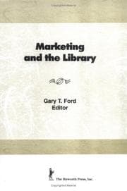 Tapa de Marketing and the library