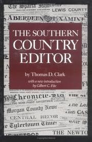 Tapa de The southern country editor
