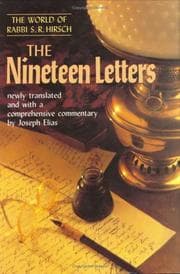 Tapa de The nineteen letters