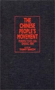 Tapa de The Chinese People's Movement