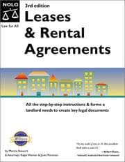 Tapa de Leases & Rental Agreements (Leases and Rental Agreements, 3rd ed)