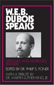 Tapa de W.E.B. Du Bois speaks