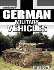 Tapa de Standard Catalog Of German Military Vehicles (Standard Catalog Of...)