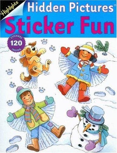 Tapa de Highlights Hidden Pictures Sticker Fun