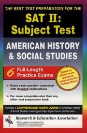 Tapa de The best test preparation for the SAT II, subject test, American history & social studies