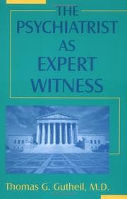 Tapa de The psychiatrist as expert witness