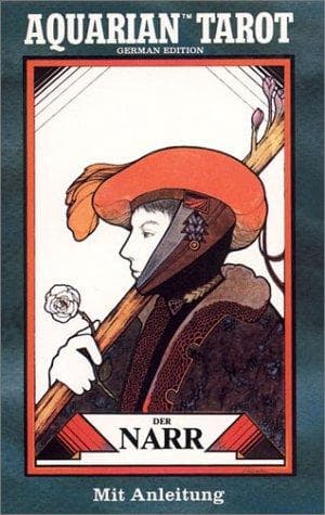 Tapa de Aquarian Tarot Deck German