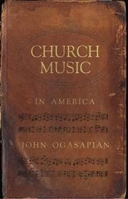 Tapa de Church Music in America, 1620-2000