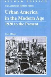 Tapa de Urban American in the Modern Age