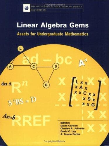 Tapa de Linear Algebra Gems