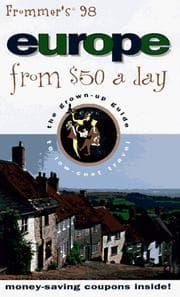 Tapa de Frommer's '98 Europe from $50 a day