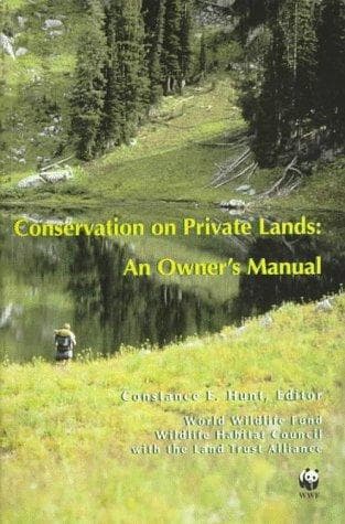 Tapa de Conservation on private lands