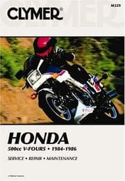 Tapa de Honda 500cc V-fours, 1984-1986
