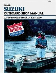 Tapa de Clymer Suzuki Outboard Shop Manual: 9.9-70 Hp Four-Stroke