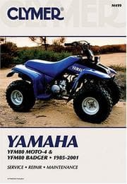 Tapa de Clymer Yamaha: Yfm80 Moto-4 & Yfm80 Badger