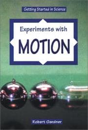 Tapa de Experiments with motion