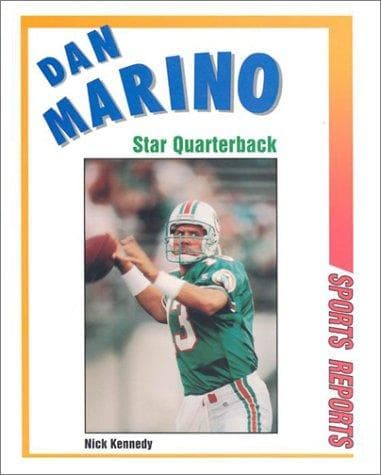 Tapa de Dan Marino, star quarterback