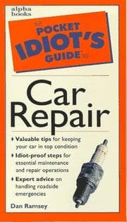 Tapa de The pocket idiot's guide to car repair