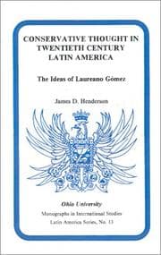 Tapa de Conservative Thought Latin Amer