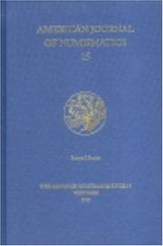 Tapa de American Journal Of Numismatics 2003
