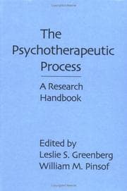 Tapa de The Psychotherapeutic process