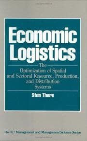 Tapa de Economic logistics