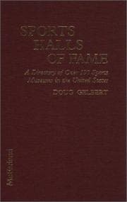 Tapa de Sports halls of fame : a directory of over 100 sports museums in the United States