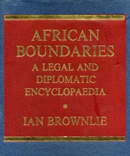 Tapa de African boundaries