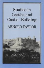 Tapa de Studies in castles and castle-building