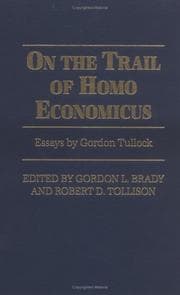Tapa de On the trail of homo economicus