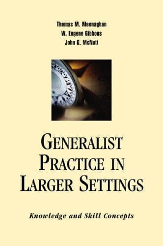 Tapa de Generalist practice in larger settings