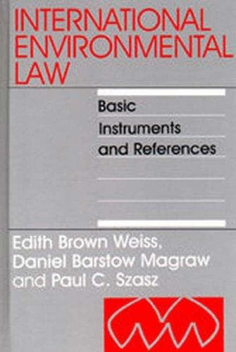 Tapa de International Environmental Law