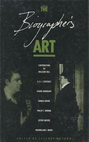 Tapa de The Biographer's art
