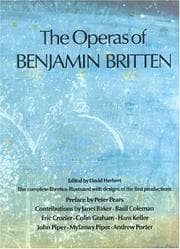 Tapa de The Operas of Benjamin Britten