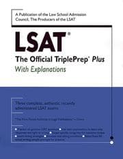 Tapa de LSAT the Official Tripleprep Plus