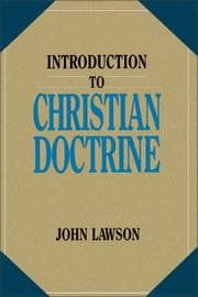 Tapa de Introduction to Christian Doctrine