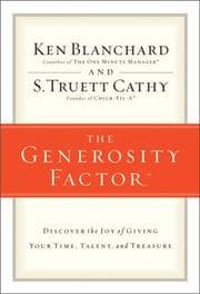 Tapa de The generosity factor