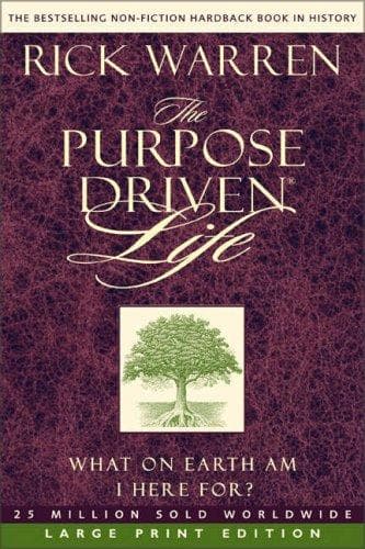 Tapa de The Purpose-Driven Life