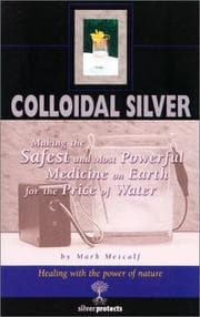Tapa de Colloidal silver