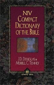 Tapa de NIV compact dictionary of the Bible