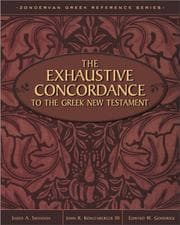 Tapa de The exhaustive concordance to the Greek New Testament