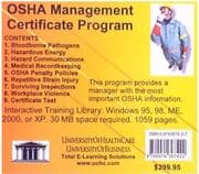 Tapa de OSHA Management Certificate Program
