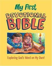Tapa de My First Devotional Bible