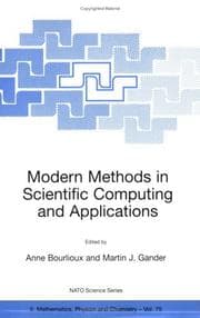Tapa de Modern Methods in Scientific Computing and Applications