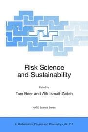 Tapa de Risk Science and Sustainability
