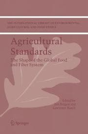 Tapa de Agricultural standards