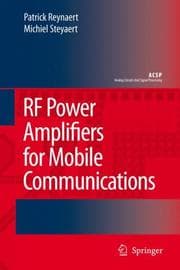 Tapa de RF power amplifiers for mobile communications